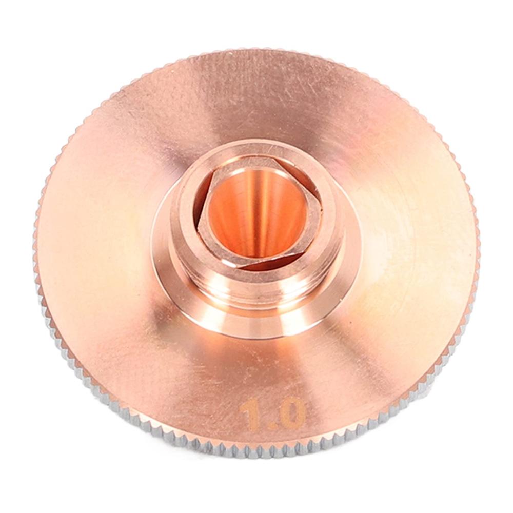 Laser Nozzle, Laser Cutting Nozzle 2 Layer Fiber Copper Cnc Machine Industrial Parts Accessorie