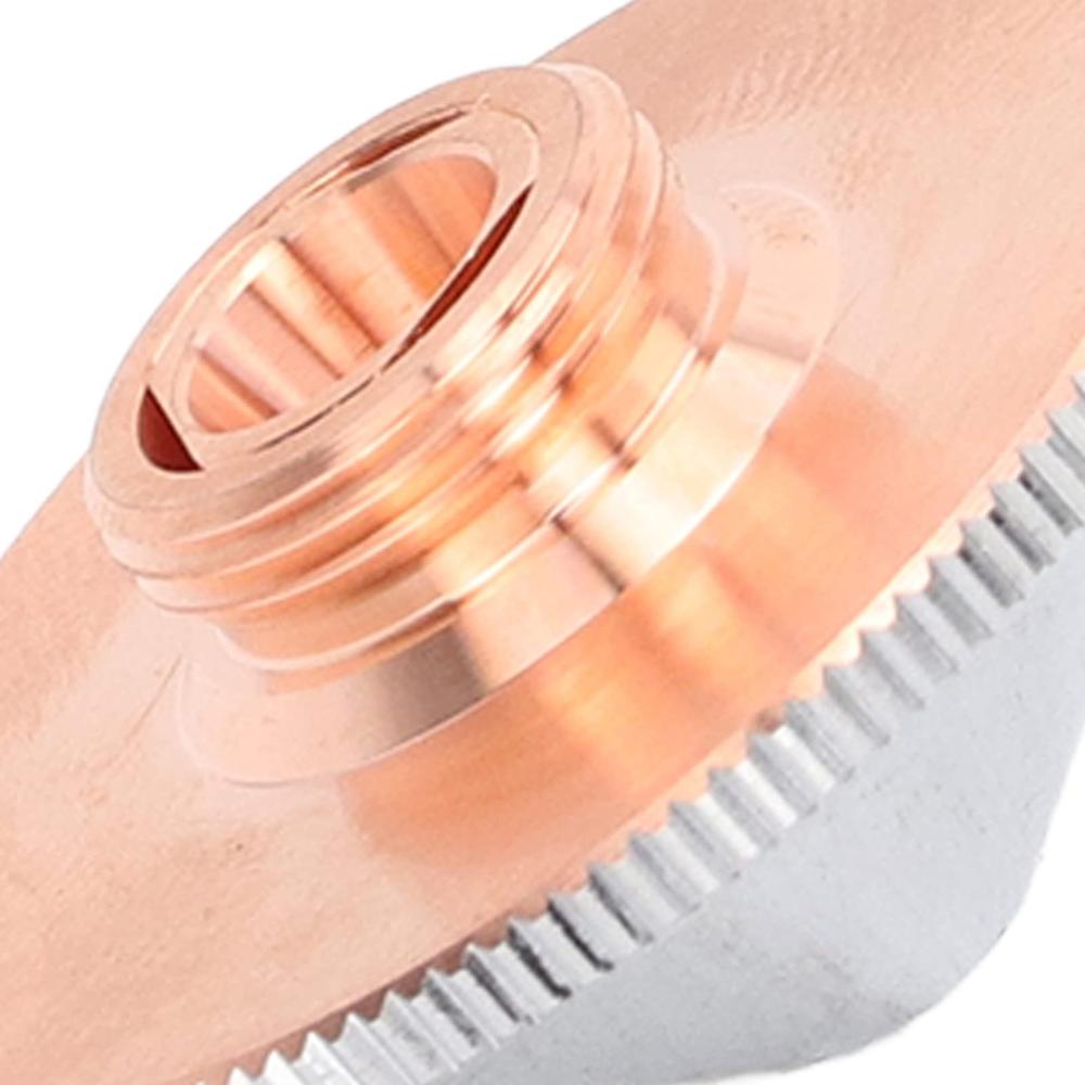 Laser Nozzle, Laser Cutting Nozzle 2 Layer Fiber Copper CNC Machine Industrial Parts Accessorie