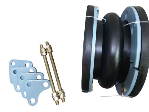 Rubber Expansion Bellows With Metal Flange