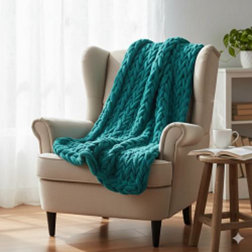 Baby Soft Blankie Wool Yarn - Green