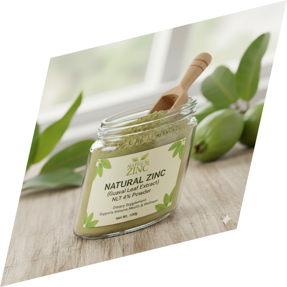 HerboMX Natural Zinc (Guava leaf Extract) NLT 4% Powder