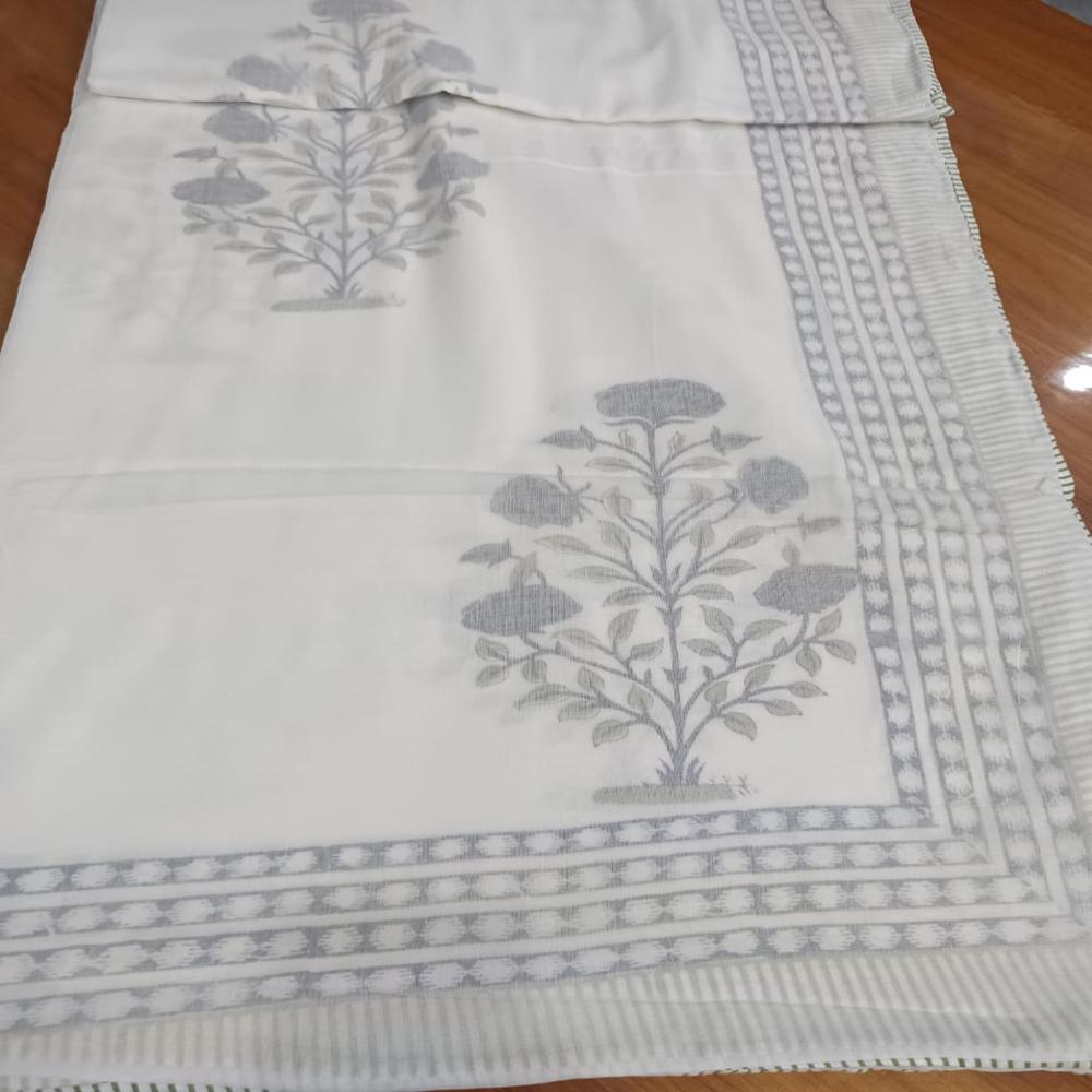 Hand Block Printed Cotton Dohar