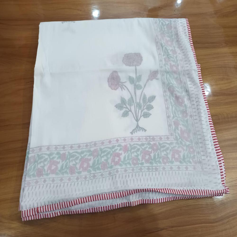 Hand Block Printed Cotton Dohar