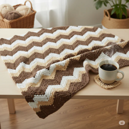 Baby Soft Blankie Wool Yarn - Dark Tiger