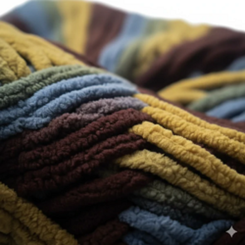 Baby Soft Blankie Wool Yarn - Grey Camel