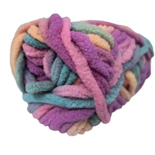 Baby Soft Blankie Wool Yarn - Green Pink