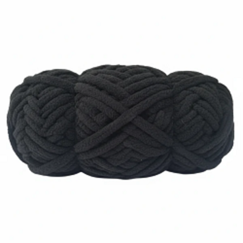 Baby Soft Blankie Wool Yarn - Black