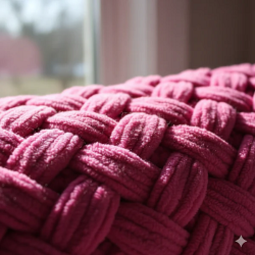 Baby Soft Blankie Wool Yarn - Hot pink