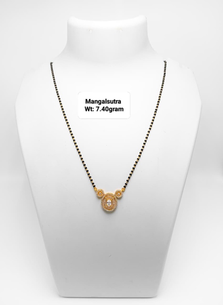 22KT New Design Gold Mangalsutra