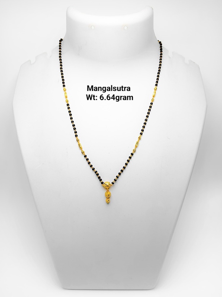 22KT New Design Gold Mangalsutra