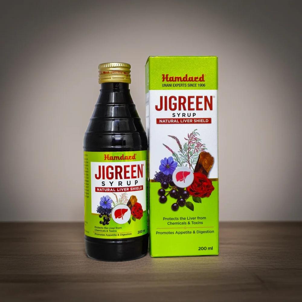 Hamdard Jigreen Syrup 200ml