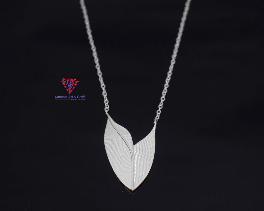 Brass With Gold Plated Charm Necklace Unique Design