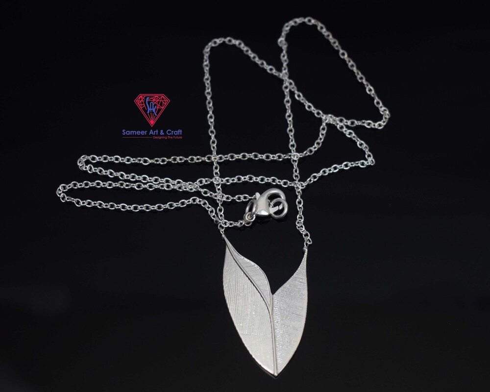 Brass With Gold Plated Charm Necklace Unique Design