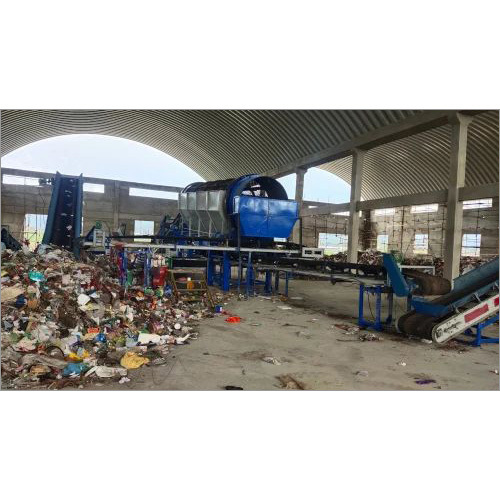 Solid Waste Management Plant - Color: Silver