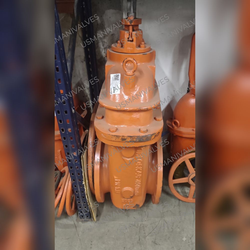 Kirloskar Make Cast Iron Non-Rising Spindle Sluice Valve PN16