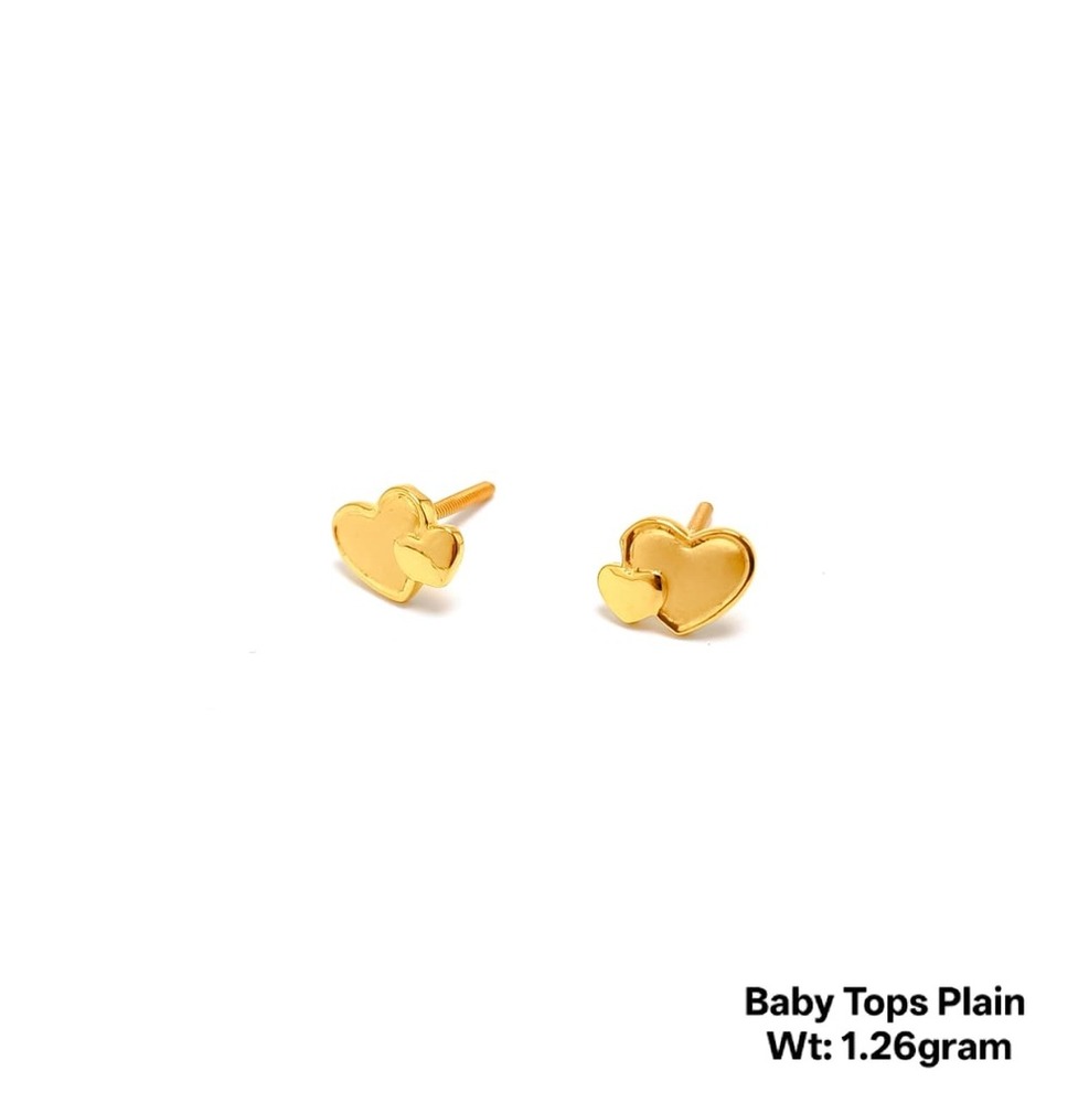22KT Gold Baby Tops Plain
