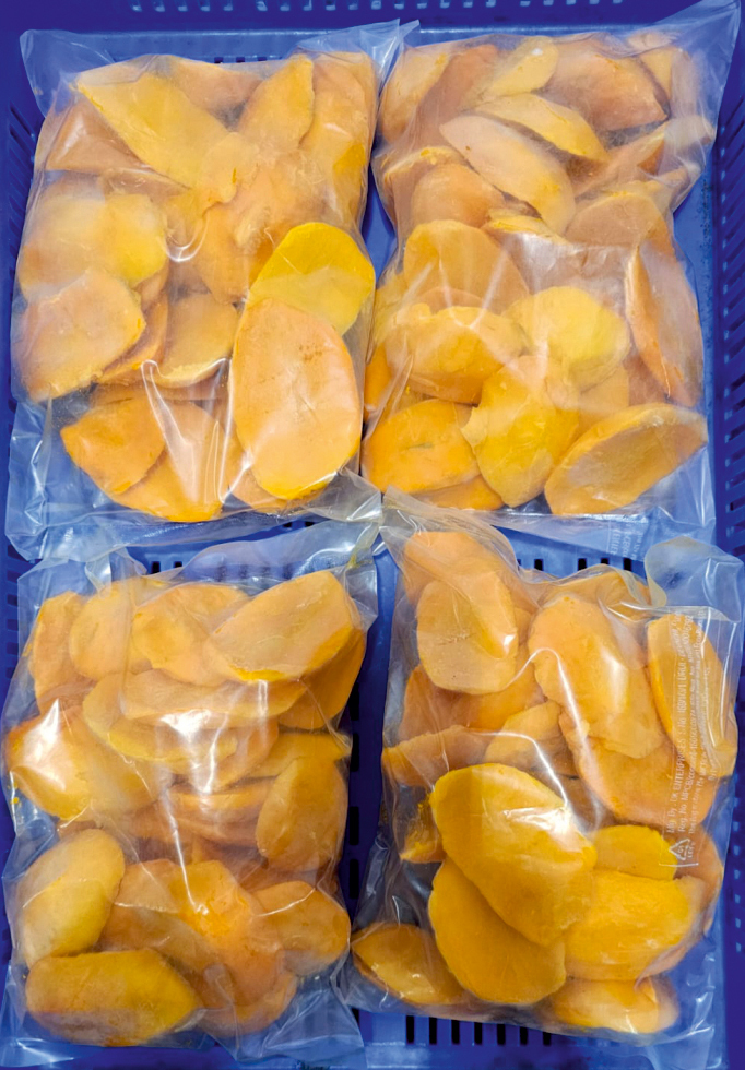 Frozen Kesar Mango slice