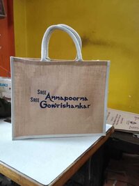 Custom Jute Bags - Color: Brown