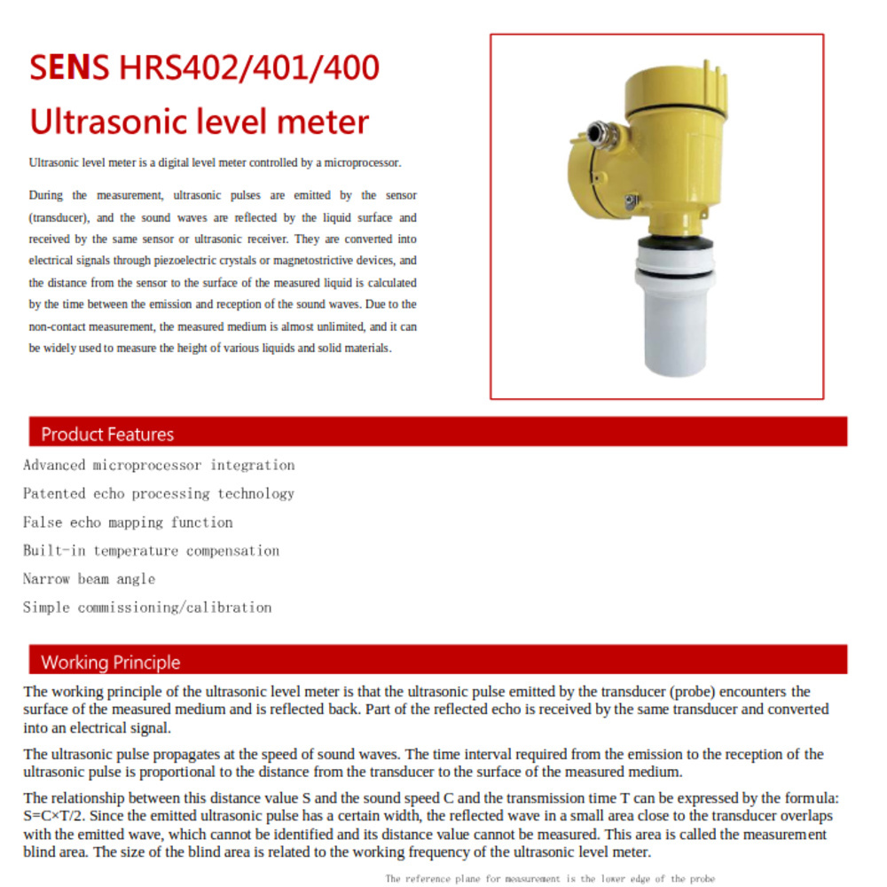 Ultrasonic Level Transmitter
