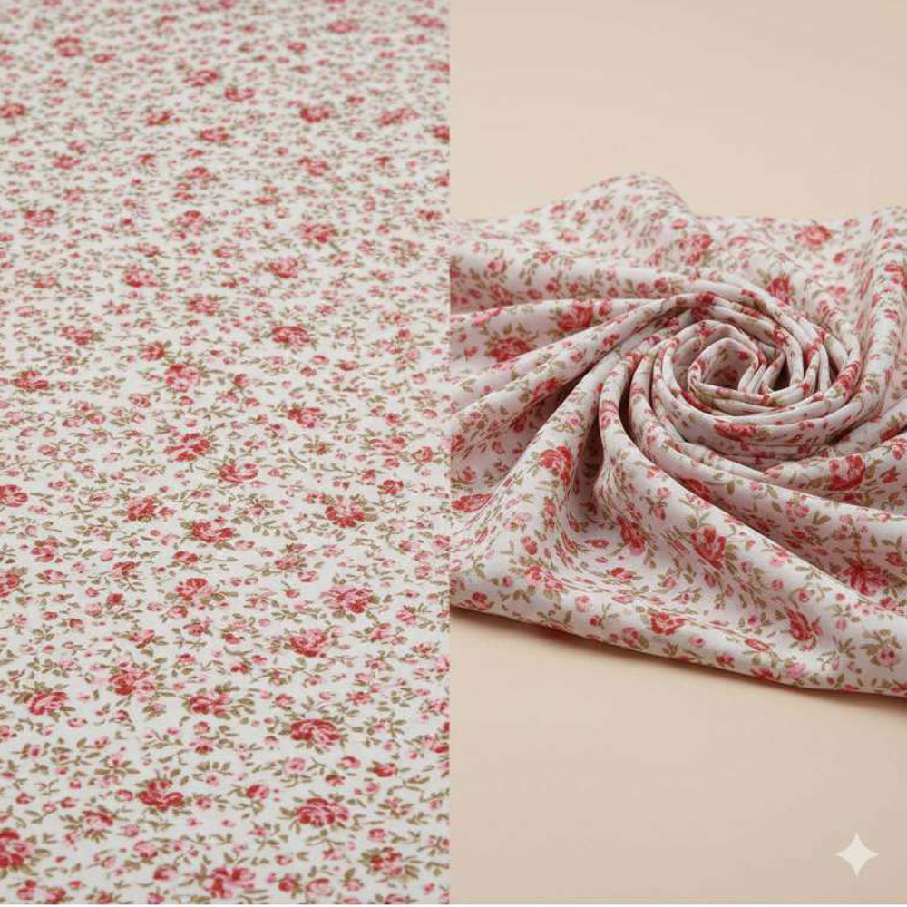 Rayon Printed Fabric - Attributes: Washable