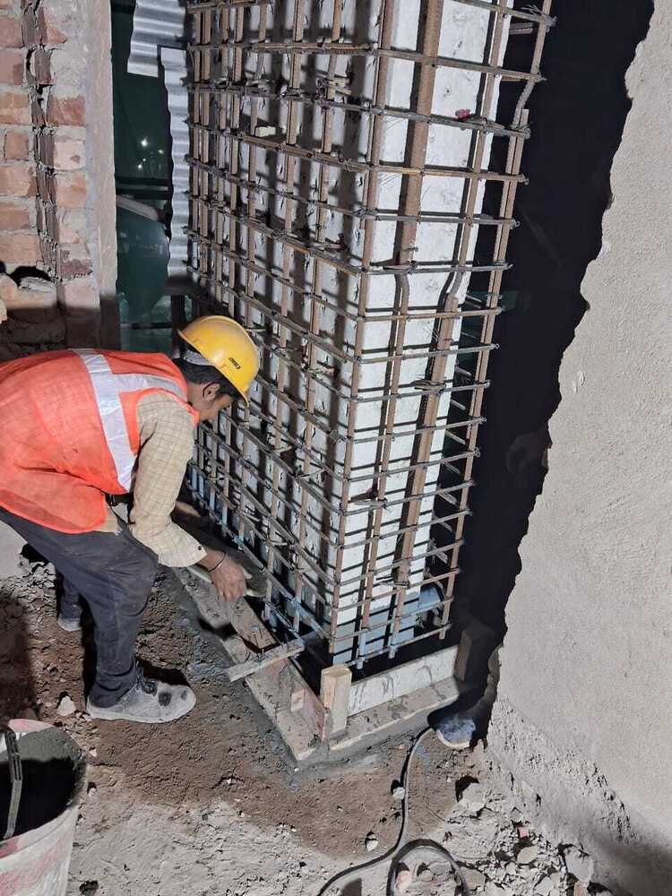 Column Jacketing Repairing Services