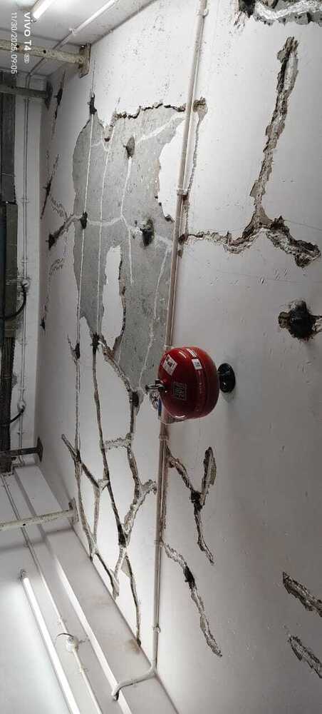 Repair of Cracks Pressure Grouting