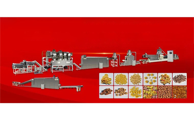 Corn Puff Snacks Extruder