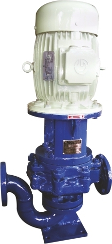 Blue Vertical Inline Pumps