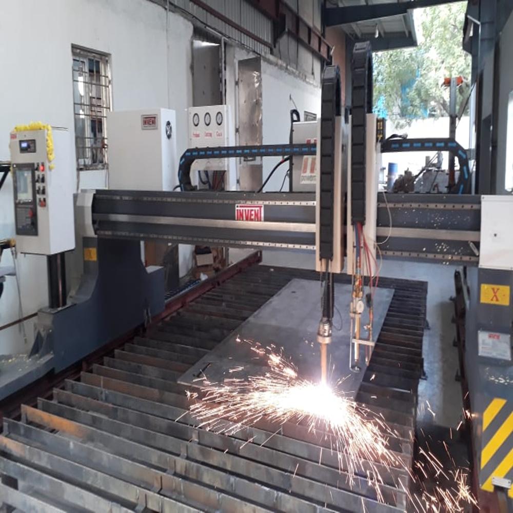 Mild Steel Plasma Cutting Machine