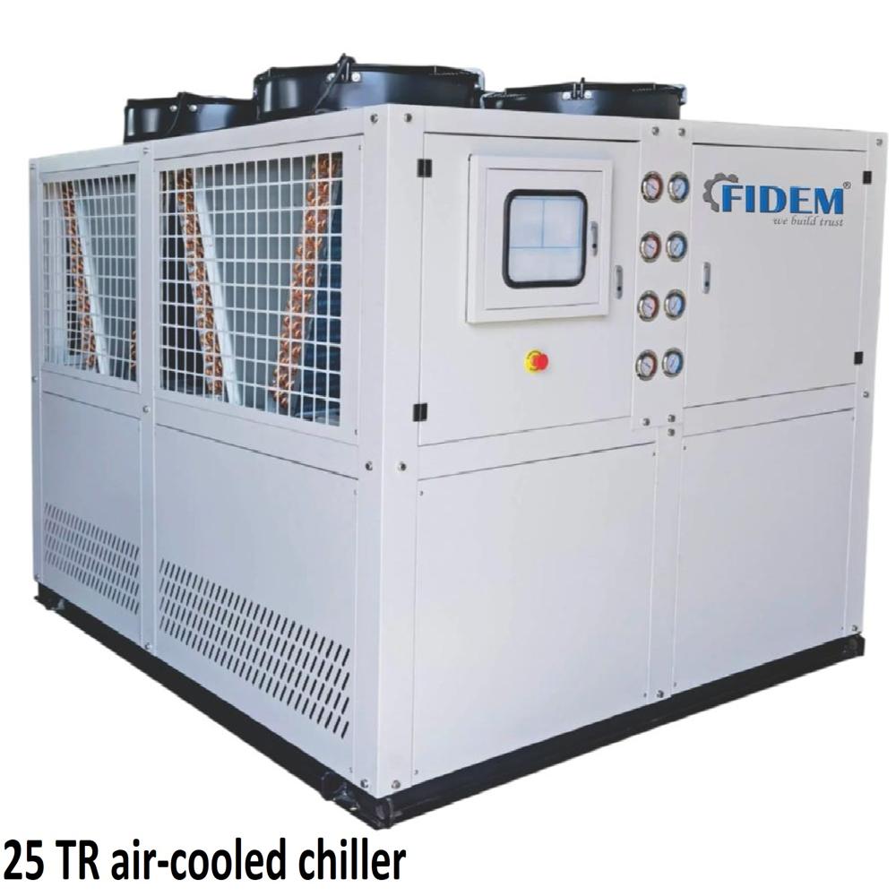 25 TR air-cooled chiller