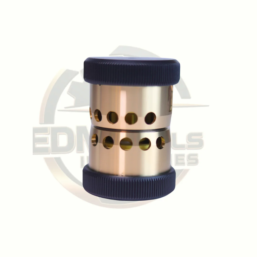Wire Cut Copper Guide Wheel Assembly - Color: Golden