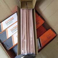Gouging Graphite Electrode - Color: Copper
