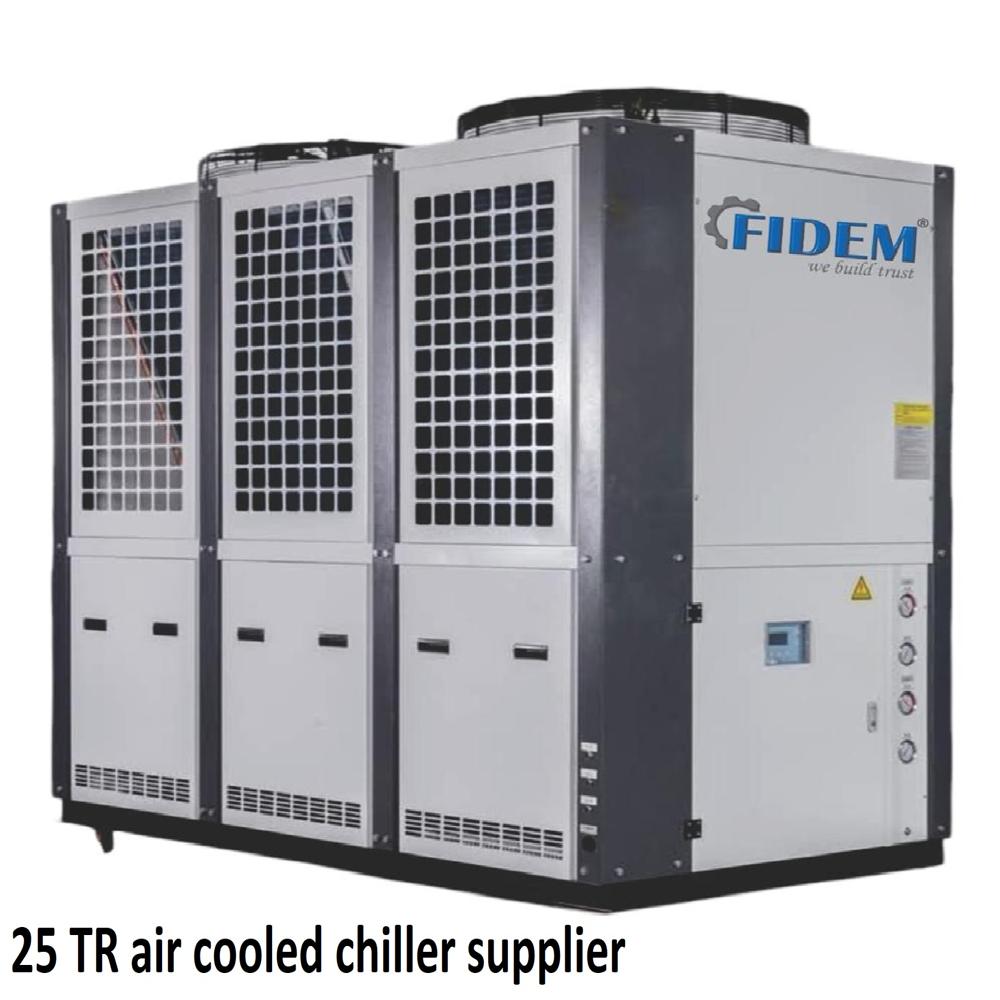25 TR air cooled chiller supplier