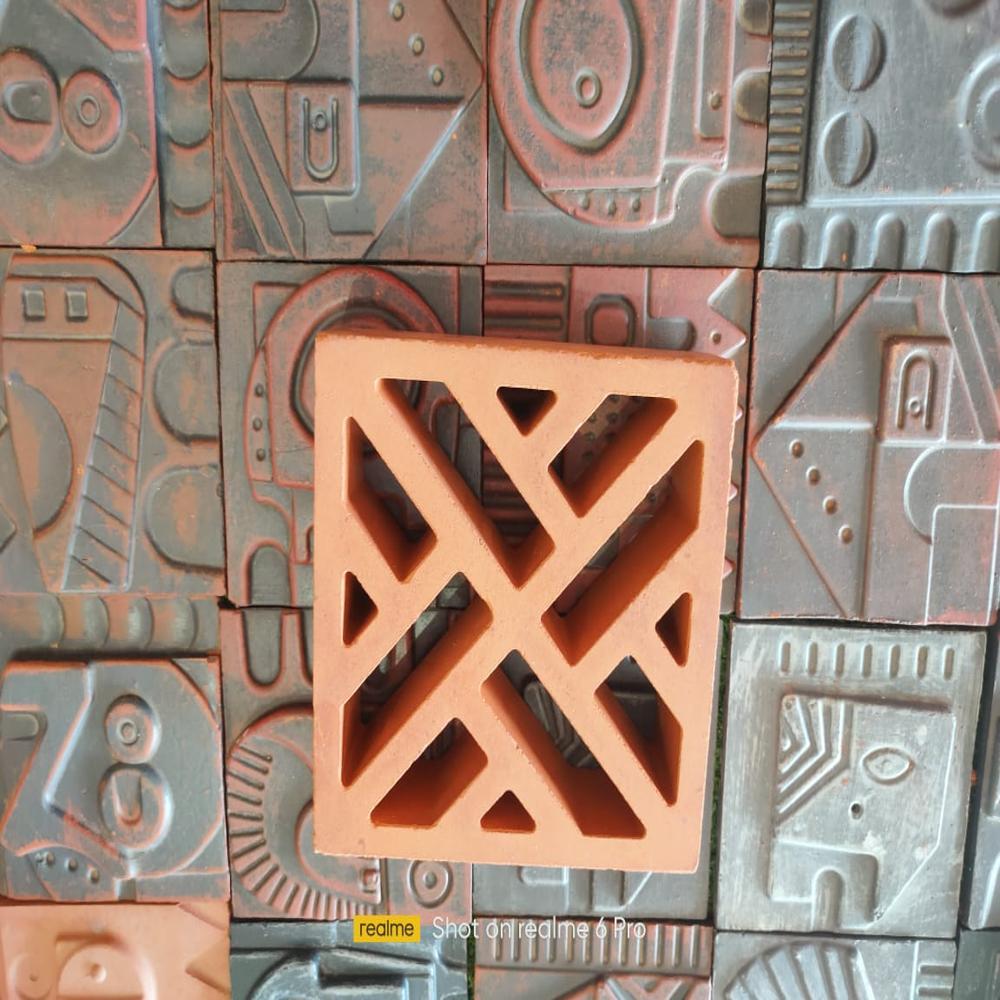 8x8inch Arrow Jaali - Application: Commercial