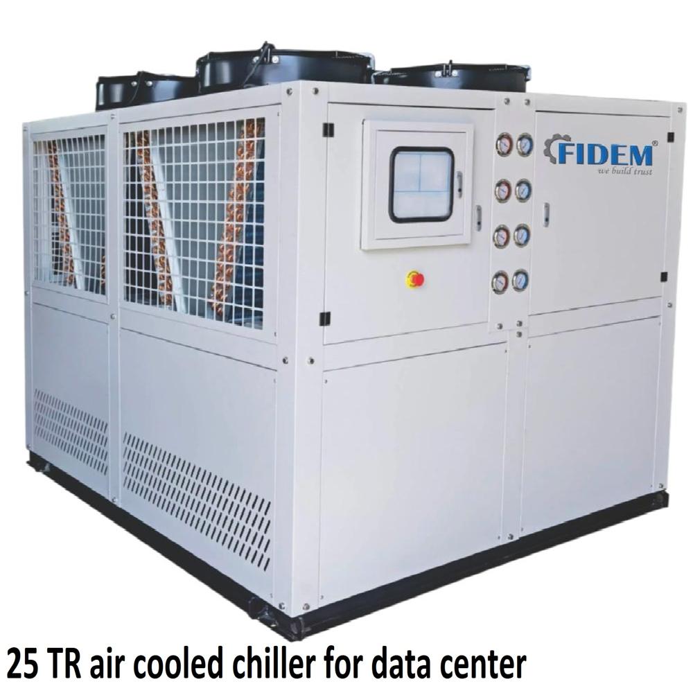 25 TR air cooled chiller for data center