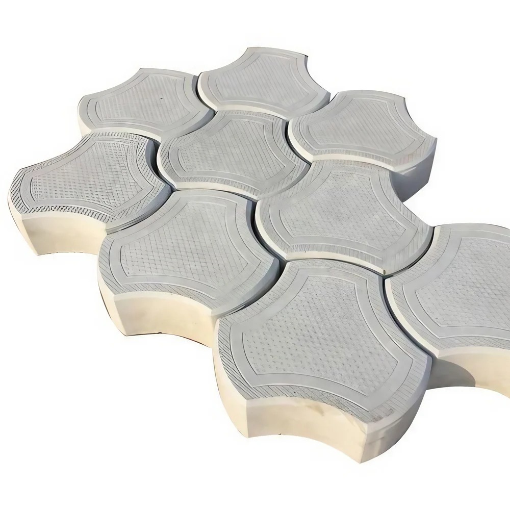Concrete Paver Block - Color: Off White