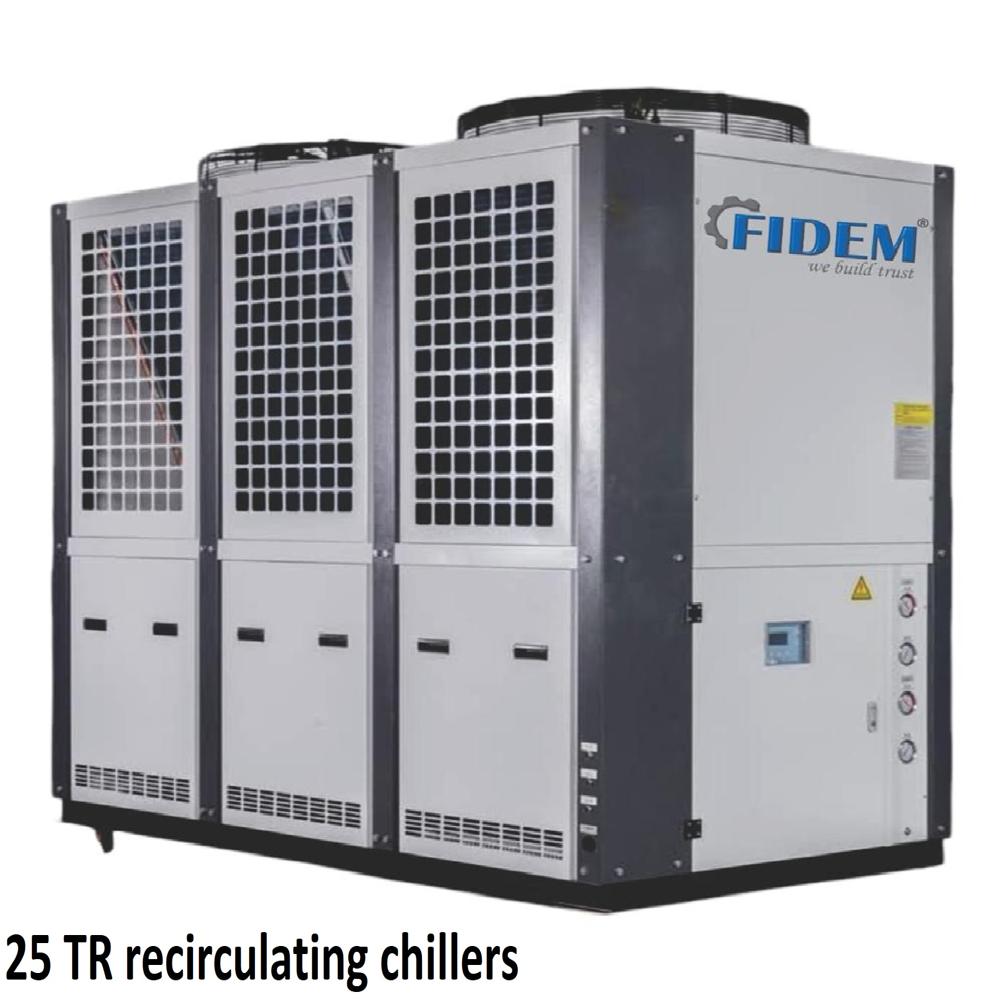 25 Tr Recirculating Chillers - Application: Chilling Water