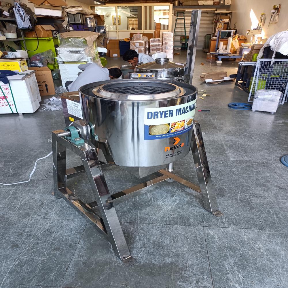 Namkeen Oil Dryer tilting type