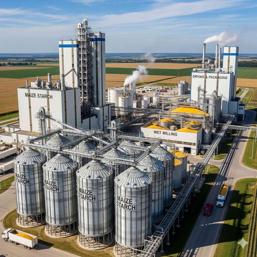 potato pregelatinized starch Industrial Separation Production Plant