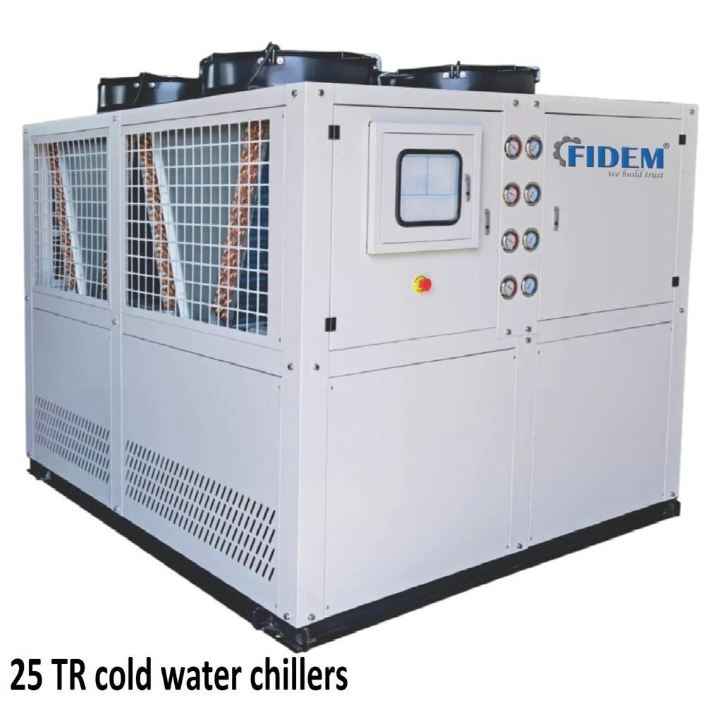 25 TR cold water chillers