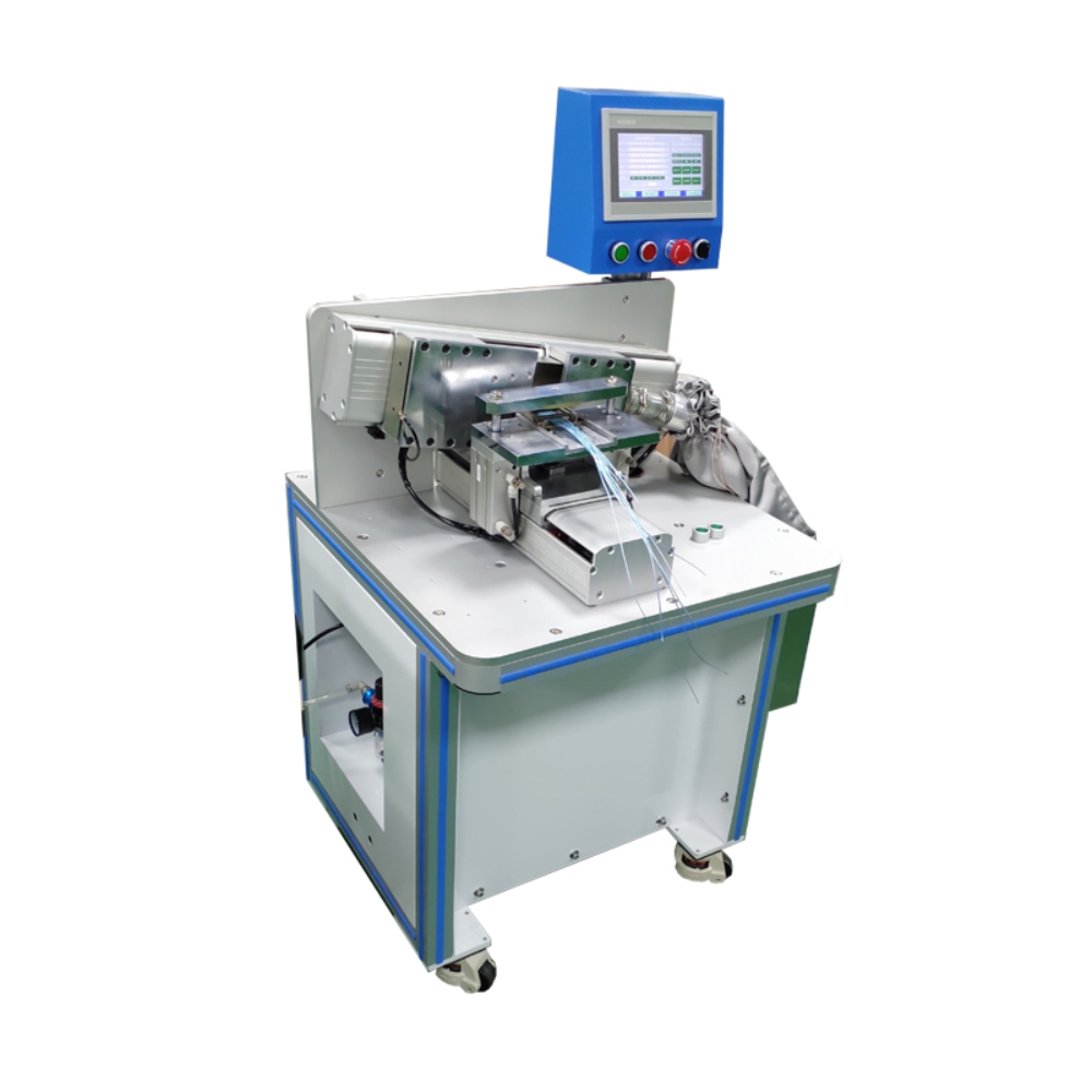 Electronic Wire Sas Stripping Machine Wire And Cable Sheath Off-line Wire Stripping Machine - Color: Blue Grey