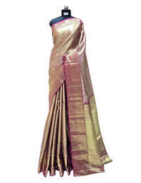 Handloom Tissue Kanjivaram Saree