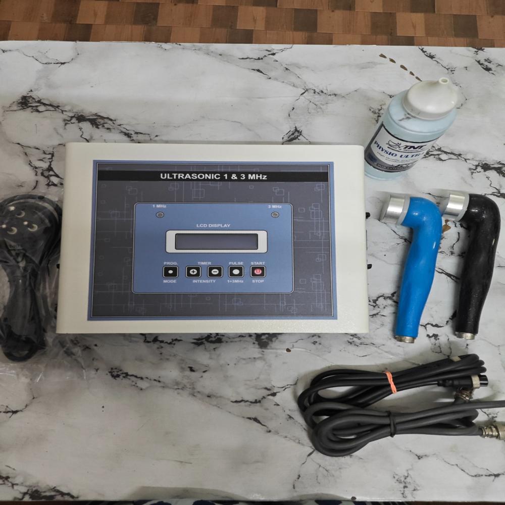 Ultrasonic 1 3mhz Therapy Physiotherapy Machine - Age Group: Infants