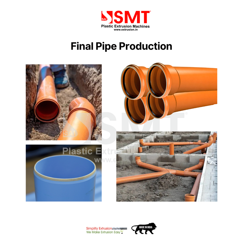 3-Layer Rigid PVC Foam Core Pipe Extrusion System