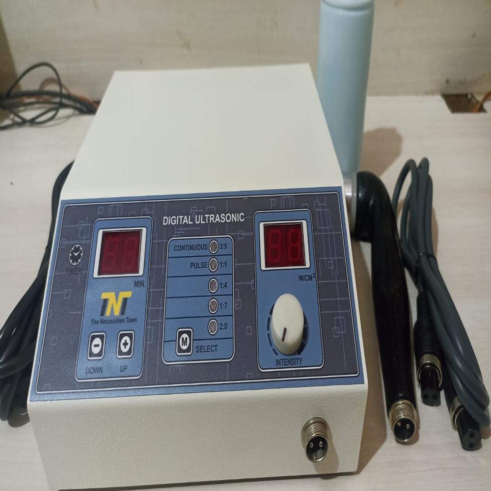 Ultrasonic Electrotherapy Physiotherapy Machine - Dimension (L*w*h): 23x20x8  Centimeter (Cm)