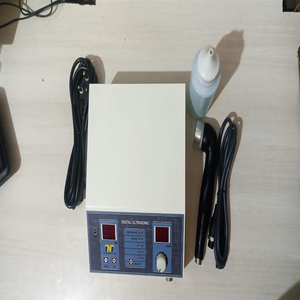 Ultrasonic Electrotherapy Physiotherapy Machine - Dimension (L*w*h): 23x20x8  Centimeter (Cm)