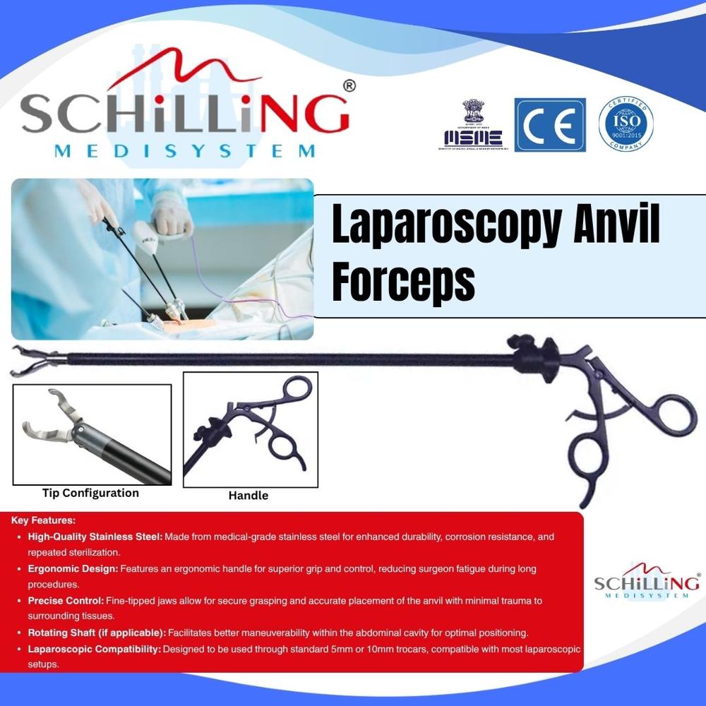 Schilling Laparoscopy Anvil Grasper
