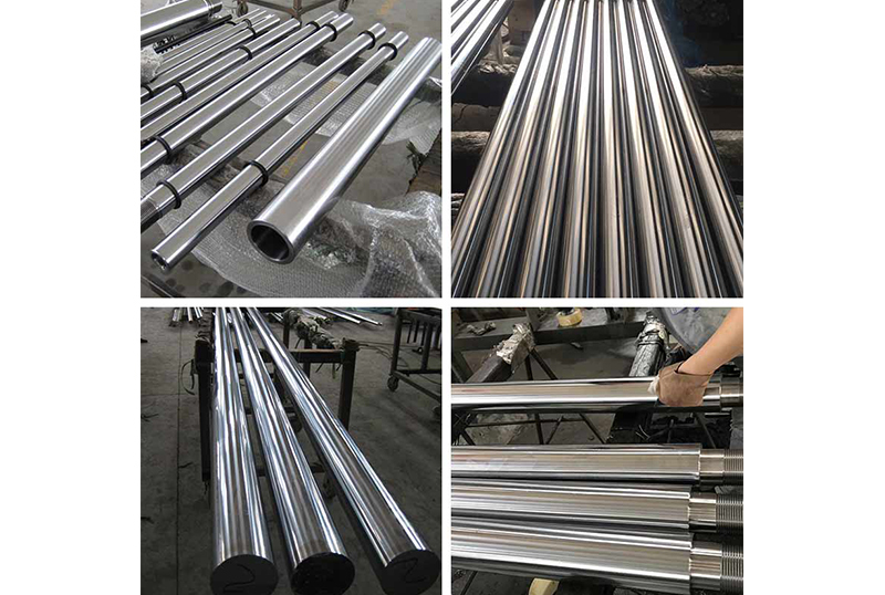 Hard Chrome Plated Rod Bars - Color: Silver