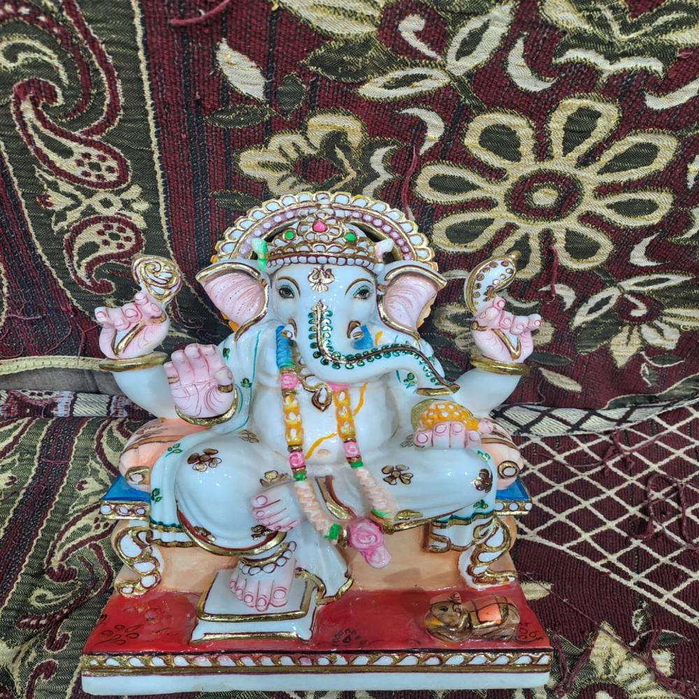Ganesh ji marble moorti