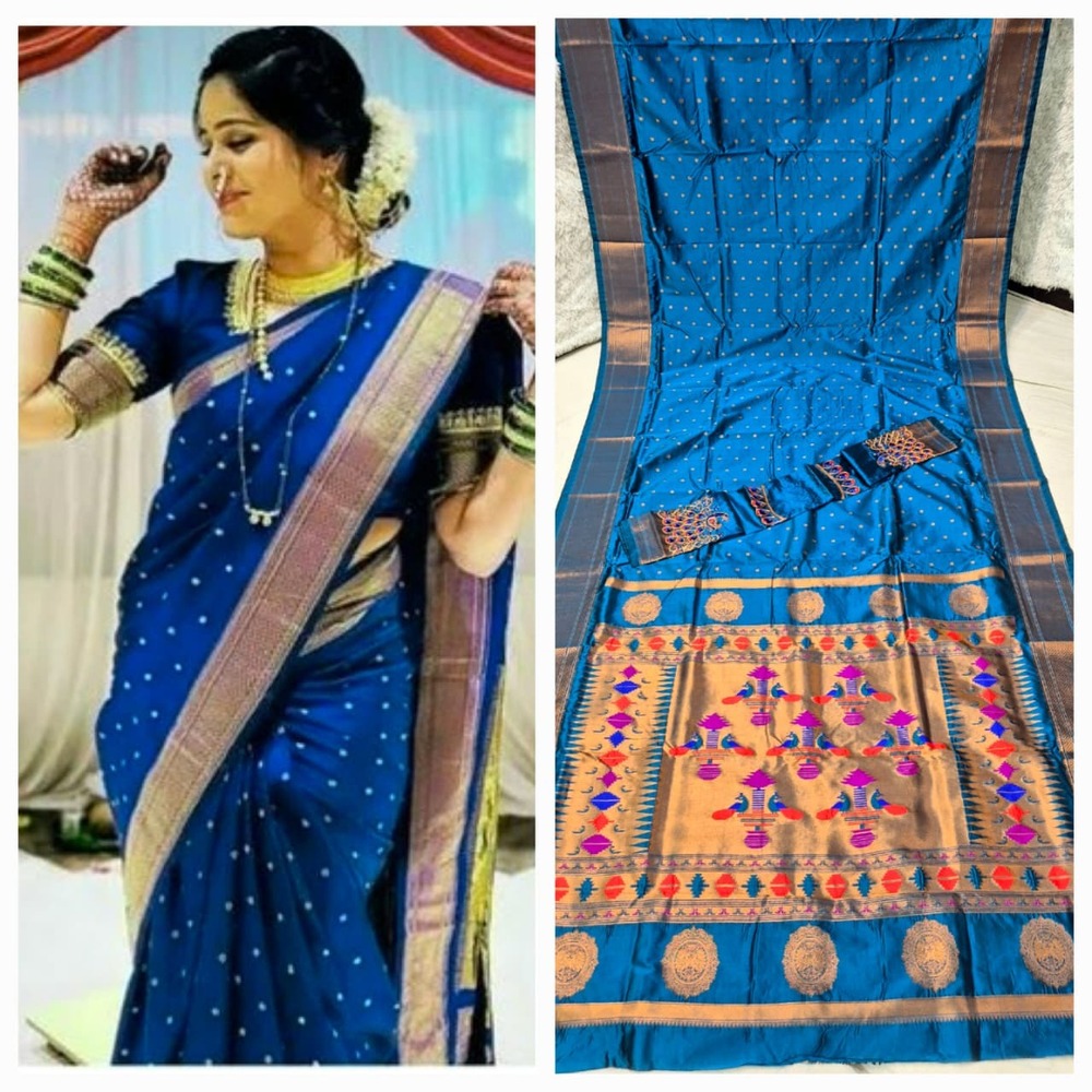 Pure Silk kalanjali Paithani Saree